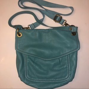 Fossil Teal Flap Purse
